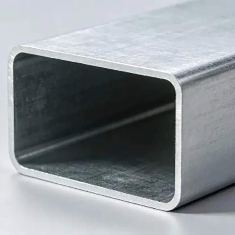 Tubo rettangolare in acciaio rivestito in zinco-alluminio-magnesio